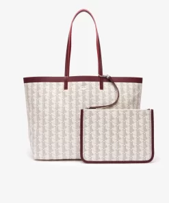 Sac Cabas Avec Monogramme En Toile Enduite | Lacoste Outlet