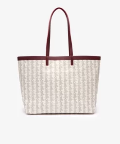 Sac Cabas Avec Monogramme En Toile Enduite | Lacoste Outlet