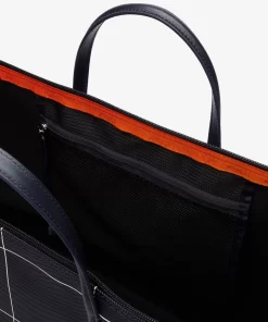 Sac Cabas L.12.12 Xxl En Toile Enduite A Carreaux | Lacoste Flash Sale