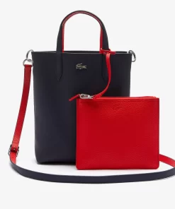 Sac Cabas Reversible Anna En Toile Enduite | Lacoste Shop