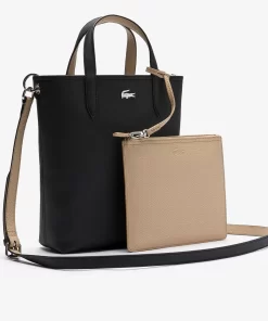 Sac Cabas Reversible Anna En Toile Enduite | Lacoste Best Sale