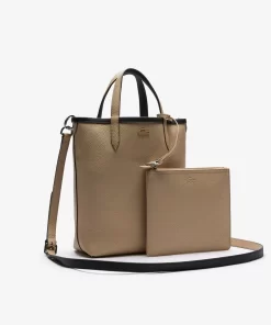 Sac Cabas Reversible Anna En Toile Enduite | Lacoste Best Sale