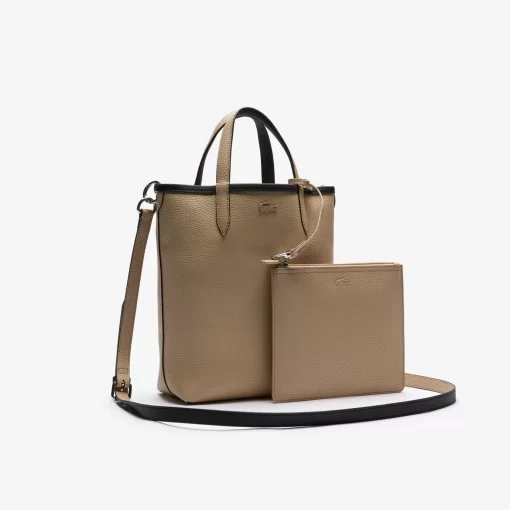 Sac Cabas Reversible Anna En Toile Enduite | Lacoste Best Sale