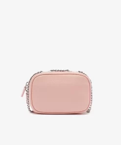 Sac Carre Bandouliere Femme En Cuir Graine | Lacoste Best Sale