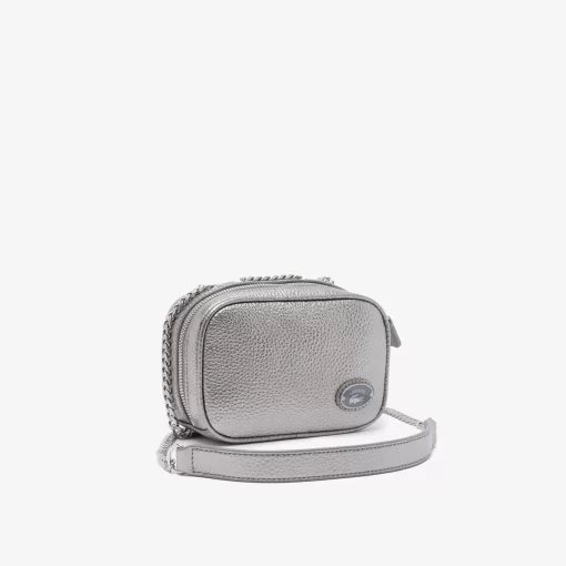 Sac Carre Bandouliere Femme En Cuir Graine | Lacoste Store