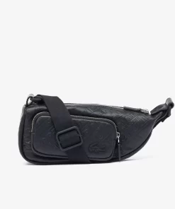 Sac Crossover Alga En Toile Enduite Imprimee | Lacoste New