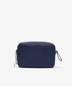 Sac Crossover Daily Lifestyle Moyen En Toile Enduite | Lacoste Discount