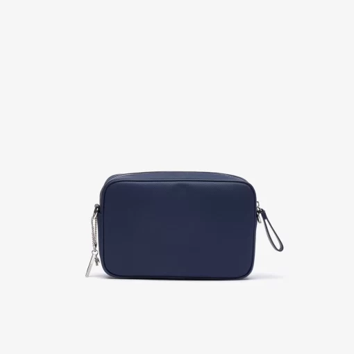 Sac Crossover Daily Lifestyle Moyen En Toile Enduite | Lacoste Discount