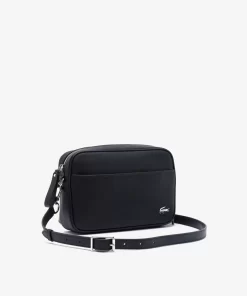 Sac Crossover Daily Lifestyle Moyen En Toile Enduite | Lacoste Discount