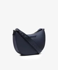 Sac Demi-Lune Femme Avec Marquage Contraste | Lacoste Online