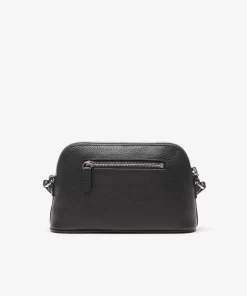 Sac Dome Femme En Cuir Graine A Bandouliere | Lacoste Online