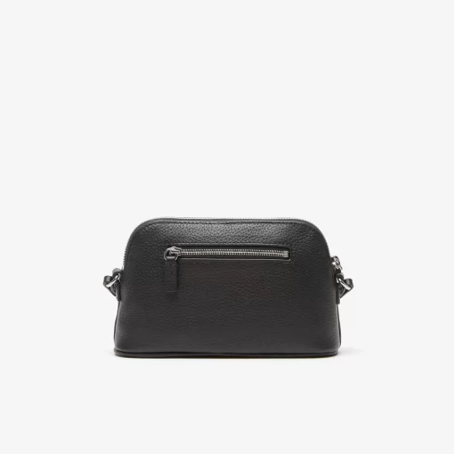 Sac Dome Femme En Cuir Graine A Bandouliere | Lacoste Online