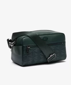 Sac Pochette Avec Imprime Monogramme En Cuir | Lacoste Cheap