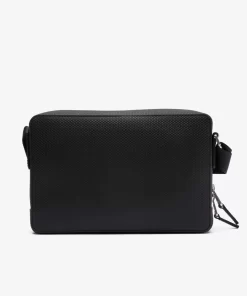 Sacoche Zippee Unisexe Chantaco En Cuir Pique Mat | Lacoste Best Sale