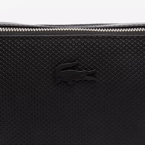 Sacoche Zippee Unisexe Chantaco En Cuir Pique Mat | Lacoste Best Sale