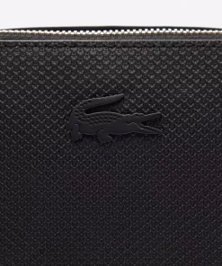 Sacoche Zippee Verticale Unisexe Chantaco En Cuir Pique Mat | Lacoste Fashion