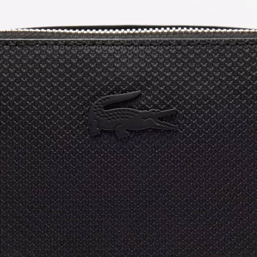 Sacoche Zippee Verticale Unisexe Chantaco En Cuir Pique Mat | Lacoste Fashion