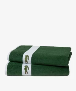 Serviette De Bain L Casual En Coton | Lacoste Hot