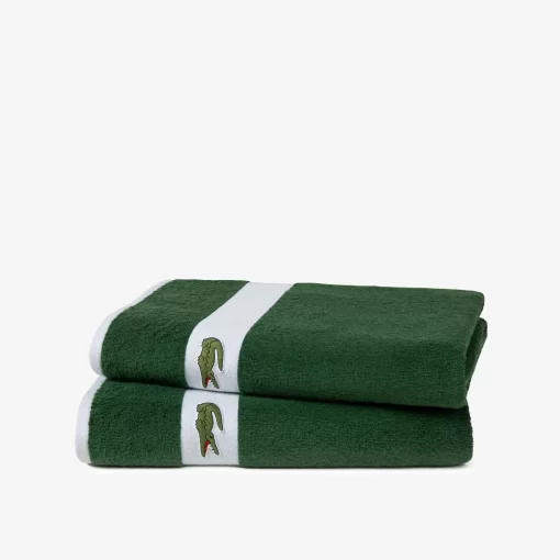 Serviette De Bain L Casual En Coton | Lacoste Hot