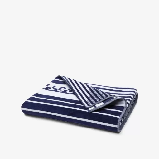 Serviette De Plage L Stripe | Lacoste Sale