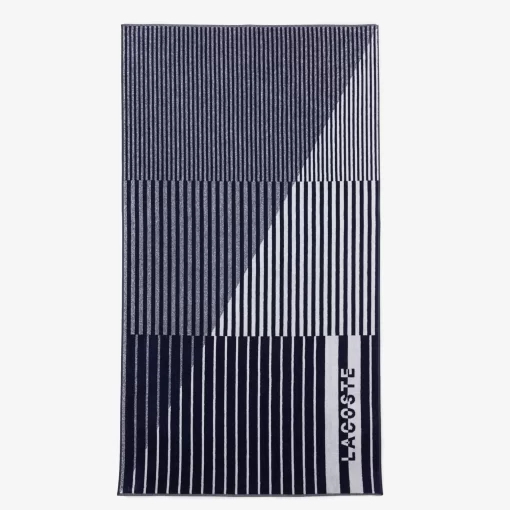 Serviette De Plage L Stripe | Lacoste Sale