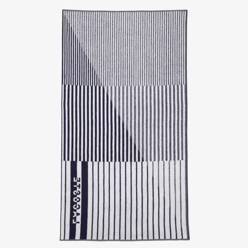 Serviette De Plage L Stripe | Lacoste Sale