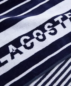 Serviette De Plage L Stripe | Lacoste Sale