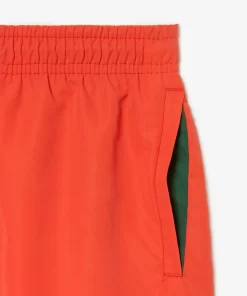 Short De Bain Garçon Uni A Sechage Rapide | Lacoste Discount