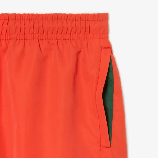 Short De Bain Garçon Uni A Sechage Rapide | Lacoste Discount