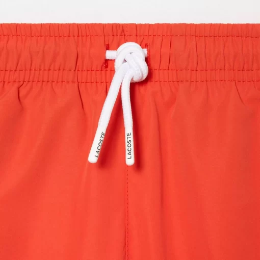 Short De Bain Garçon Uni A Sechage Rapide | Lacoste Discount