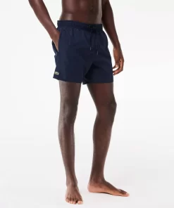 Short De Bain Leger Uni A Sechage Rapide | Lacoste New