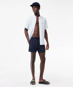 Short De Bain Leger Uni A Sechage Rapide | Lacoste New