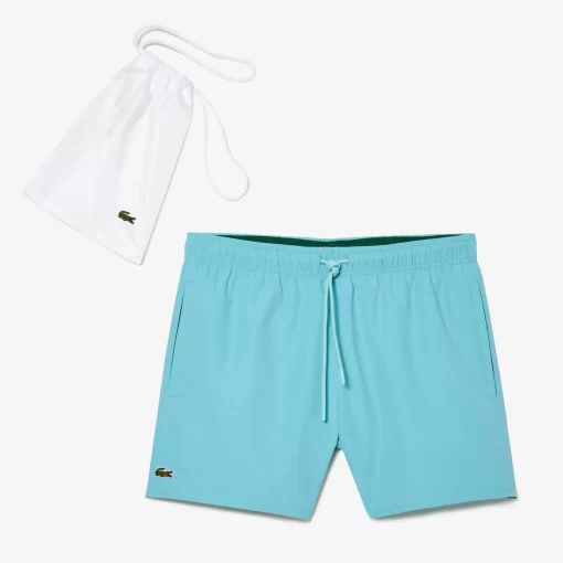 Short De Bain Leger Uni A Sechage Rapide | Lacoste Hot