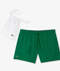 Short De Bain Leger Uni A Sechage Rapide | Lacoste Store