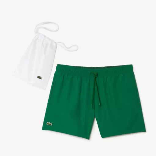 Short De Bain Leger Uni A Sechage Rapide | Lacoste Store