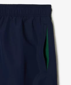 Short De Bain Leger Uni A Sechage Rapide | Lacoste New