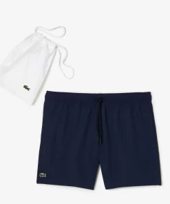 Short De Bain Leger Uni A Sechage Rapide | Lacoste New