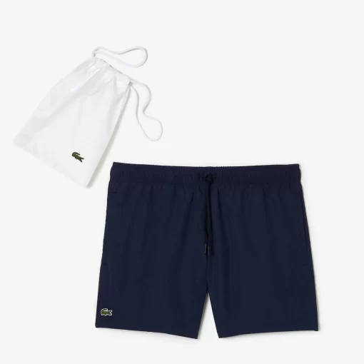 Short De Bain Leger Uni A Sechage Rapide | Lacoste New