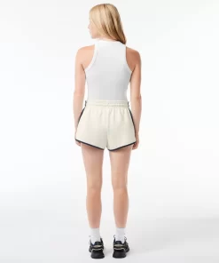 Short Decoupes Contrastees En Pique Double Face | Lacoste Best Sale