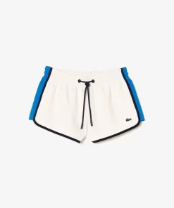 Short Decoupes Contrastees En Pique Double Face | Lacoste Best Sale