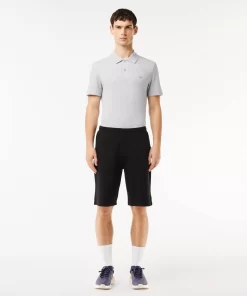 Short En Coton Melange Stretch Uni | Lacoste Online