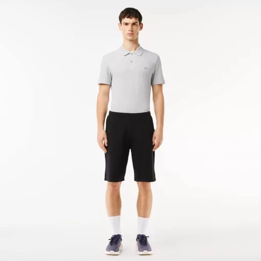 Short En Coton Melange Stretch Uni | Lacoste Online