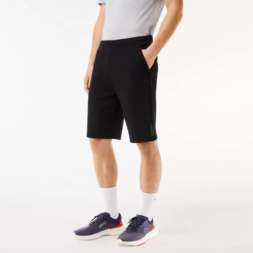 Short En Coton Melange Stretch Uni | Lacoste Online