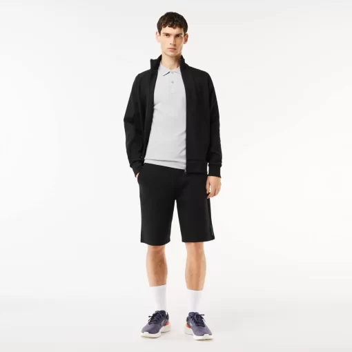 Short En Coton Melange Stretch Uni | Lacoste Online