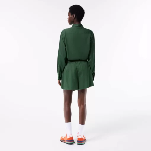 Short Fluide En Lyocell | Lacoste Clearance