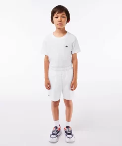 Short Garçon Sport En Taffetas Diamante | Lacoste Flash Sale