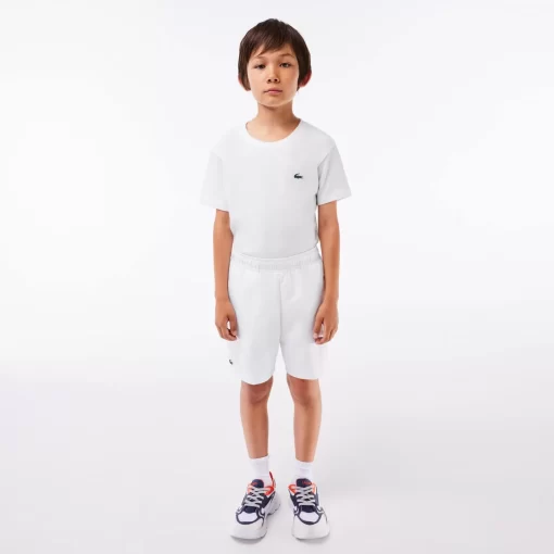 Short Garçon Sport En Taffetas Diamante | Lacoste Flash Sale