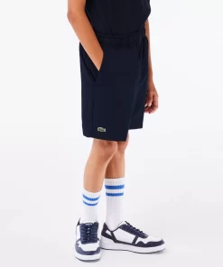 Short Garçon Sport En Taffetas Diamante | Lacoste Discount