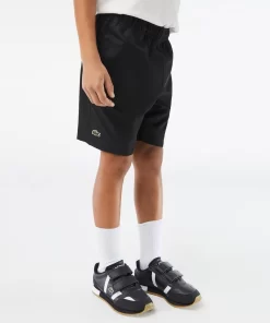 Short Garçon Sport En Taffetas Diamante | Lacoste Discount