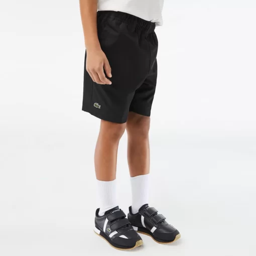 Short Garçon Sport En Taffetas Diamante | Lacoste Discount